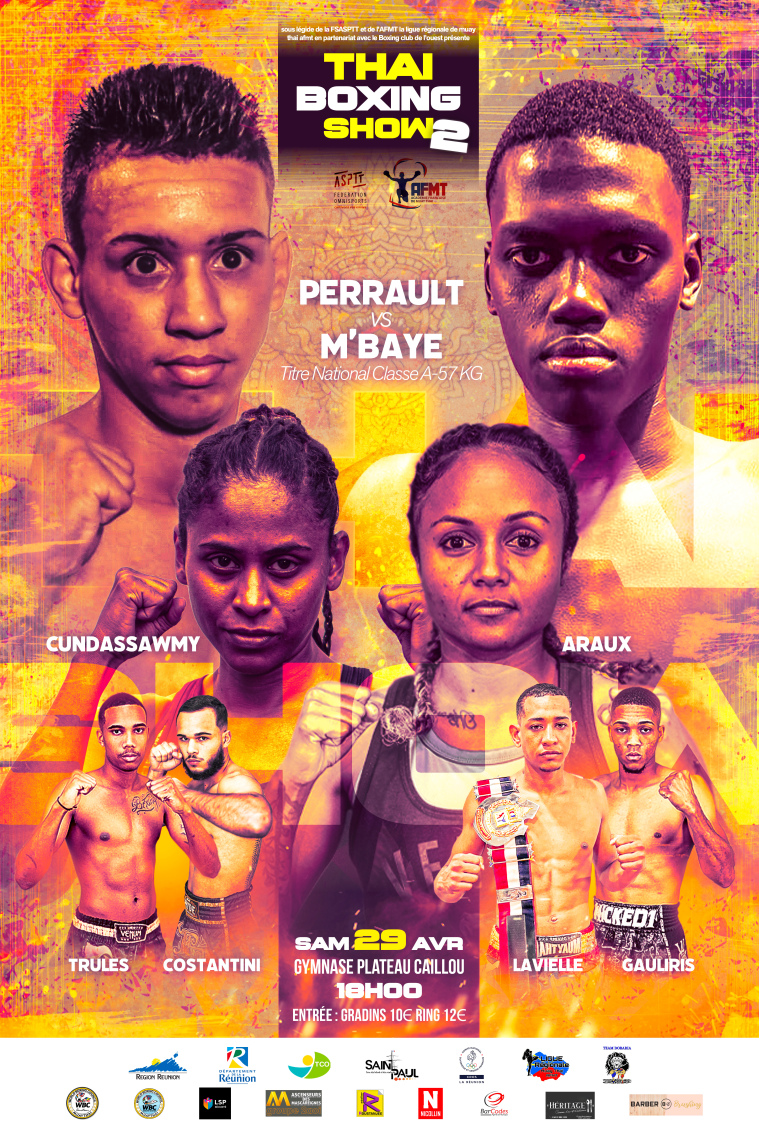 Affiche de Thaï Boxing Show